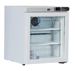 1 cu ft ABS Undercounter Controlled Freestanding Room Temperature Cabinet (Glass Door)