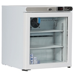 1 cu ft Undercounter Controlled Room Temperature Cabinet, Freestanding Left Hinged, Glass Door - Hydrocarbon