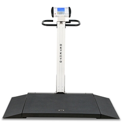 Detecto Wheelchair Scale - Portable - Digital - Folding Column