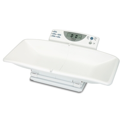 Detecto Pediatric Digital Scale - 44lb x 1/2oz / 20kg x 10g - Weighing Tray