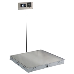 Detcto In-Floor Dialysis Scale - Stainless Steel Deck - 855 Recessed