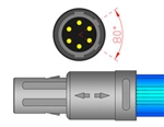 Mindray Masimo 6 pin SpO2 Adapter Cable