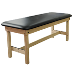 Pivotal Health Classic Wood Treatment Table with Flat Cushion