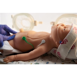 Nasco Life or Form C.H.A.R.L.I.E. Neonatal Resuscitation Simulator with Interactive ECG Simulator