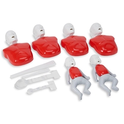 Nasco Life or Form Basic Buddy CPR Manikin Convenience Pack - Red
