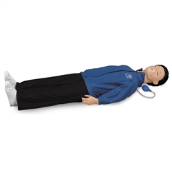 Nasco Life or Form CPARLENE Full-Size Manikin with CPR Metrix and iPad - Light