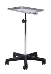 Clinton 5-Leg Mobile Instrument Stand w/ Nylon Base