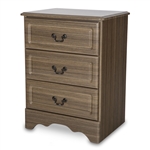 Novum Medical Madison Bedside Cabinets - 3 Drawer