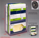 Poltex Visual Management Mask Box Holder-3 Box (Magnet 3)