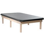 Pivotal Health Edge Sport Wood Mat Tables - 6 Leg