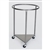 Mid Central Medical Stainless Steel Round Hampers