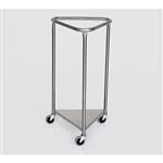 Mid Central Medical Stainless Steel Triangle Hampers