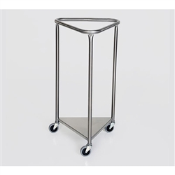Mid Central Medical Stainless Steel Triangle Hampers