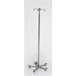 Mid Central Medical Foot Control SS IV Pole