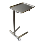 Mid Central Medical Stainless Steel Thumb Control Mayo Stand, 16.25" x 21.25"