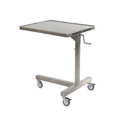 Mid Central Medical Stainless Steel Ventric Stand, 32" x 30" Ventric Table