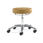 Mid Central Medical Physicians Stool with Hand Ring Adjustment