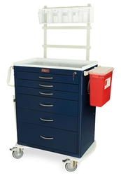 Harloff M-Series Standard Anesthesia Cart, Accessory Package