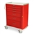 Harloff Tall Emergency Cart, M-Series Six Drawers with Breakaway Lock