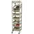 Harloff Single Column Mobile Wire Storage Rack, Open Frame