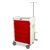 Harloff MR-Conditional Emergency Cart, Aluminum, Six Drawers with Breakaway Lock, Accessory Package