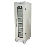 Harloff MSPM81-00SEP, Single Column Medical Storage Cabinet, H+H Panels, Keypad Electronic Lock with Key Lock