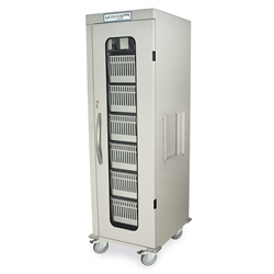 Harloff MSPM81-00X, Single Column Medical Storage Cabinet, H+H Panels without Doors