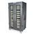 Harloff Double Column Medical Storage Cabinet, H+H Panels, Tempered Glass Doors with Key Lock