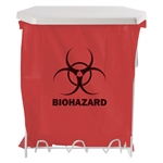 Bowman Biohazard Bag Holder - 3 Gallon