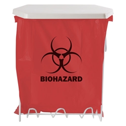 Bowman Biohazard Bag Holder - 3 Gallon