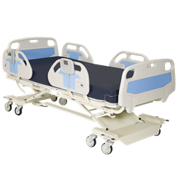 Novum Adult Hospital Bed - 5 Position, Electric (CPR Quick Release, Bed Alarm, Nurse Call)