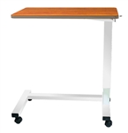 Novum Medical Acute Care Overbed Table, No Vanity - Automatic 18 x 32 Top