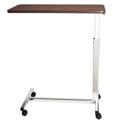 Novum Medical Economy Overbed Table - No Vanity - 15" x 30" Top