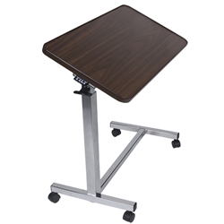 Novum Medical Economy Tilt Top Overbed Table - 15" x 30" Top