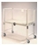 Epoxy Child ICU Crib, Manual Hi-Lo, 4 Side Release, Gatch/Trend, 30 x 60"