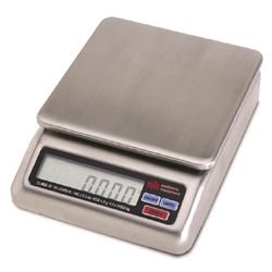 Novum Medical Stainless Steel Diaper Scale - Rechargable Battery Operated