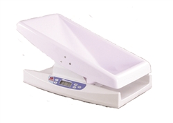 Battery Operated Infant Scale One-Piece Molded Plastic Construction