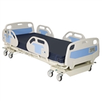 Novum Medical Adult Bed; 84", 5 Position; Electric; with manual CPR release & footboard controls, Nurse Call
