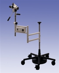 Leisegang OptiK 1 Colposcope w/ Roll Stand with Swing Arm