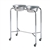 Pedigo Double Basin Stand, Stainless Steel