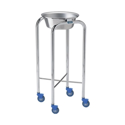 Pedigo Single Basin Stand, Near Chrome Powder Coat Finish