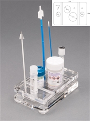 Poltex Pap Smear Procedure Holder Acrylic