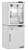 10 cu ft ABS Glass Door Refrigerator & Solid Door Freezer Combination - Hydrocarbon (Pharmacy Grade)
