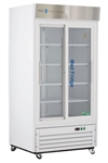 33 Cu Ft ABS Standard Pharmacy/Vaccine Glass Door Refrigerator - Hydrocarbon (Pharmacy Grade) (Temperature Range: 2°C to 8°C)