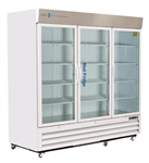 72 Cubic Foot ABS Standard Pharmacy/Vaccine Glass Door Refrigerator - Hydrocarbon (Pharmacy Grade)