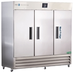 72 cu ft Solid Door Stainless Steel Pharmacy Refrigerator - Hydrocarbon (Pharmacy Grade) (Temperature Range: 2°C to 8°C)