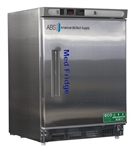4.5 Cu Ft ABS Premier Stainless Steel Built-In Undercounter Refrigerator - Hydrocarbon (Pharmacy Grade)