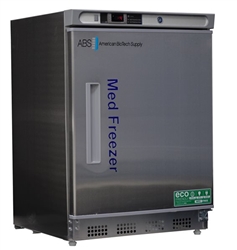 4.2 Cu Ft ABS Premier Pharmacy/Vaccine Built-In Undercounter Stainless Steel Freezer - Hydrocarbon (Pharmacy Grade)