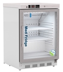 4.6 cu ft ABS Built-In Pharmacy/Vaccine Glass Door Refrigerator - NSF/ANSI 456 Certified