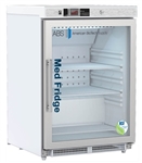 4.6 cu ft ABS Built-In Pharmacy/Vaccine Glass Door Refrigerator, ADA Compliant - NSF/ANSI 456 Certified